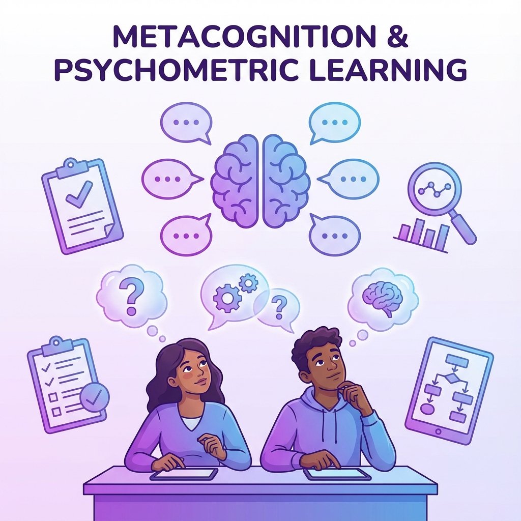 Metacognition and Psychometric Learning